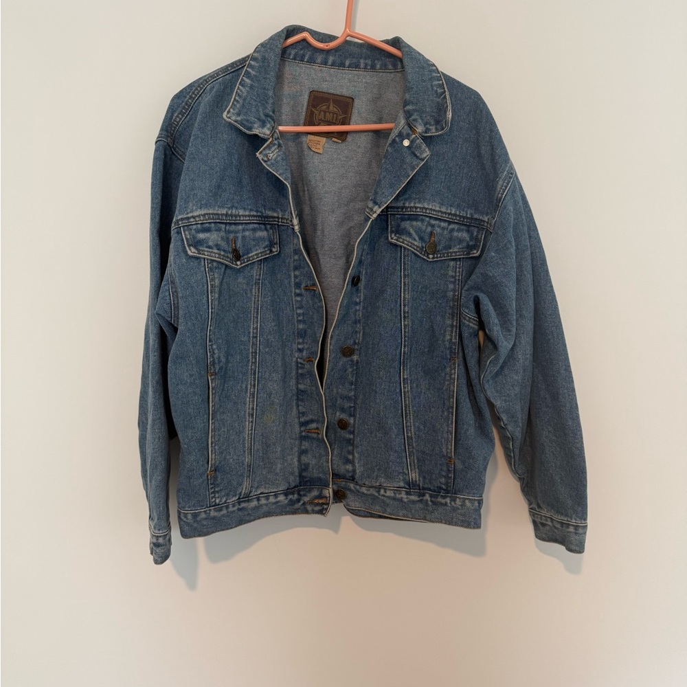 Vintage AMI Light Blue Denim Trucker Jacket